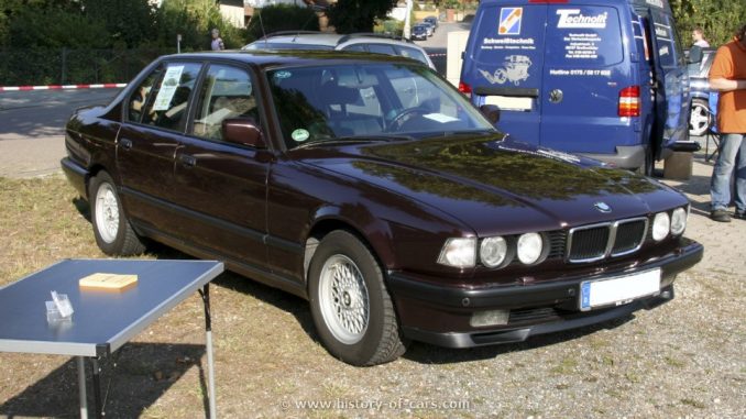 Bmw 7 Series 730i 1992 Technical Specifications Interior