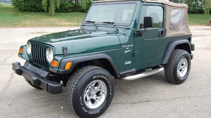 Jeep Wrangler 4 0 1999 Technical Specifications Interior