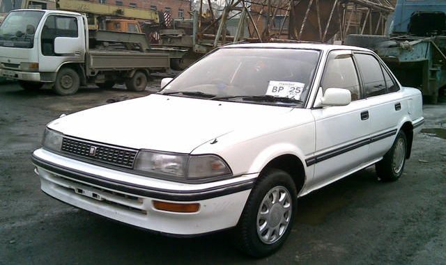 Toyota Corolla 1 8 1990 Technical Specifications Interior