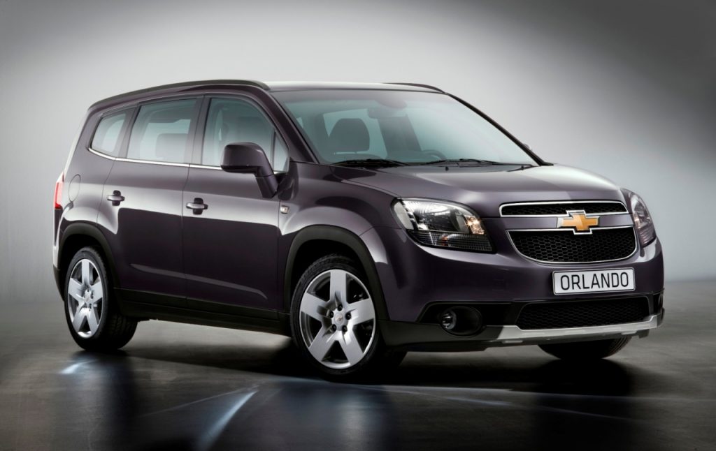 Chevrolet Orlando 1.4 2012 Technical specifications