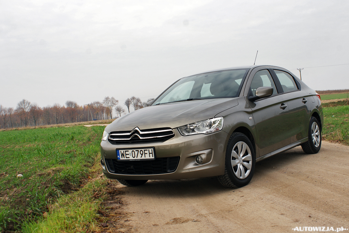 Citroen CElysee 1.2 2014 TECHNICAL SPECIFICATIONS