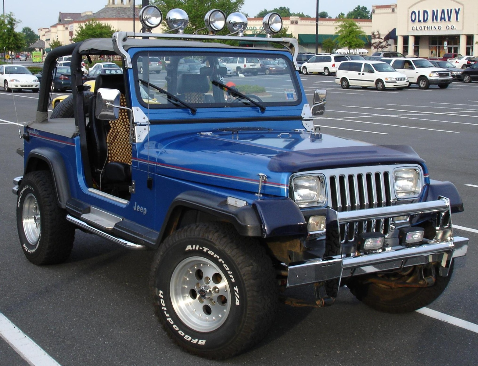 Jeep Wrangler 4.0 1992 TECHNICAL SPECIFICATIONS