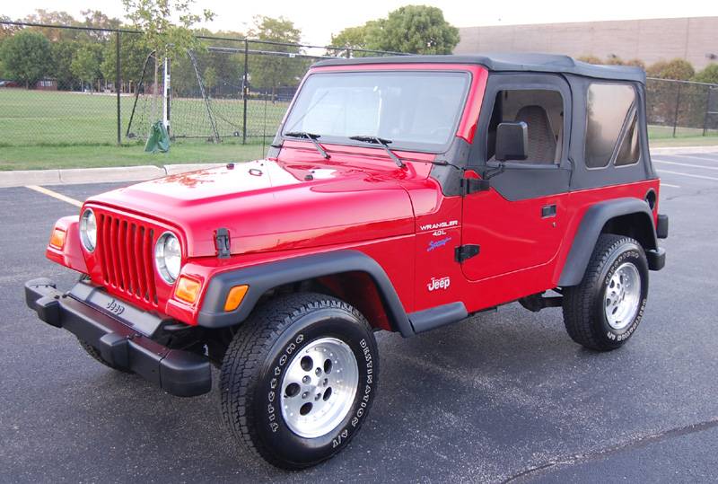 Jeep Wrangler  1998 – TECHNICAL SPECIFICATIONS