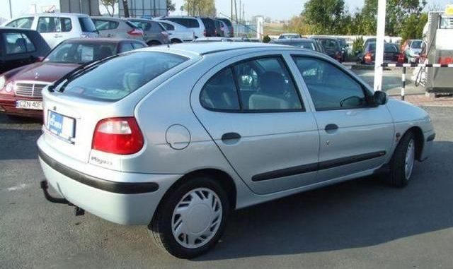 Renault Megane 1.6 1999 Technical specifications