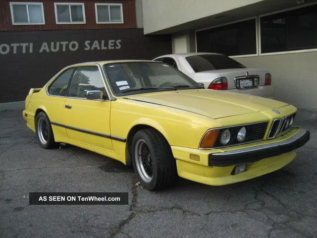 BMW 6 series 633CSi 1981 photo - 3