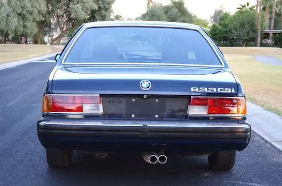 BMW 6 series 633CSi 1982 photo - 12