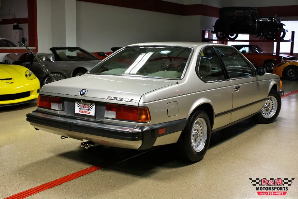 BMW 6 series 633CSi 1984 photo - 5