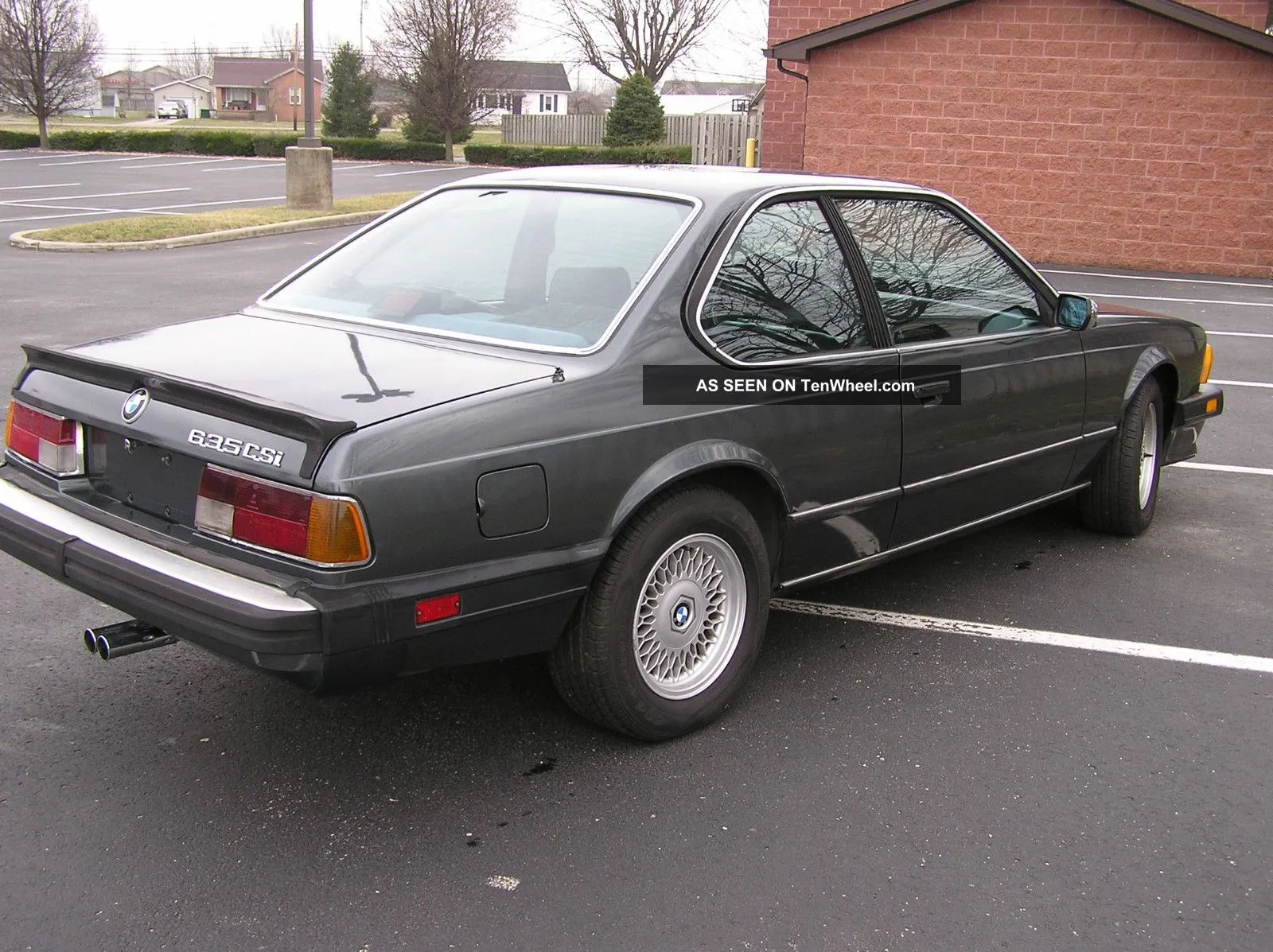 BMW 6 series 635CSi 1987 photo - 11