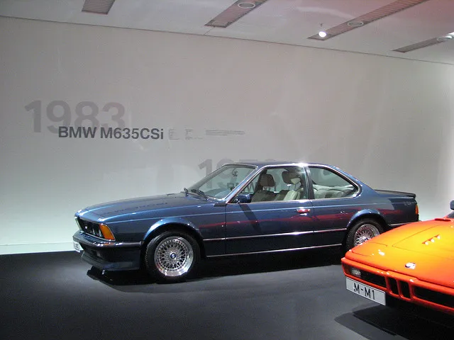 BMW M6 M635CSi 1983 photo - 5