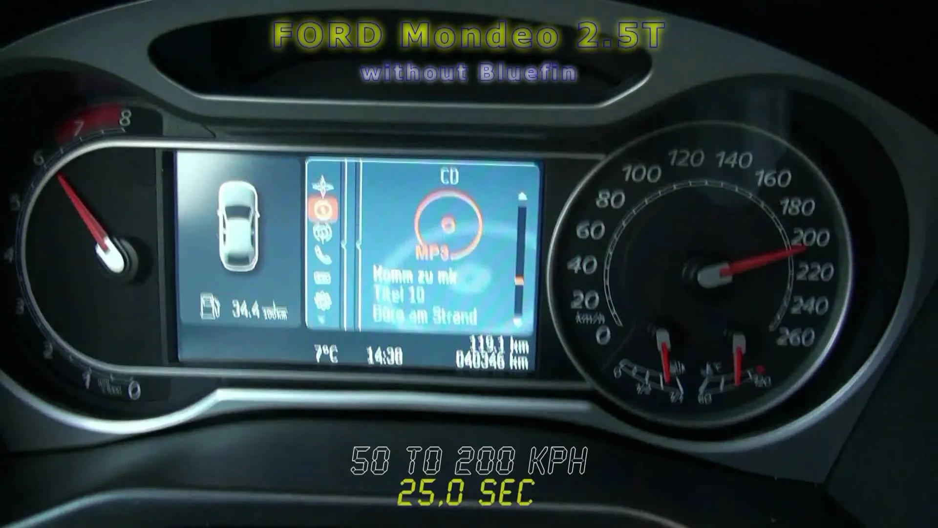 Ford Mondeo 2.5T 2010 photo - 12
