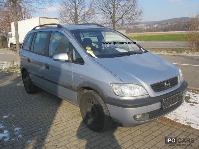 Opel Zafira 2.0 2002 photo - 9